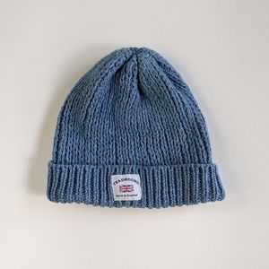 Tradhound Hand Knit Beanie, Watch Cap - Light Indigo
